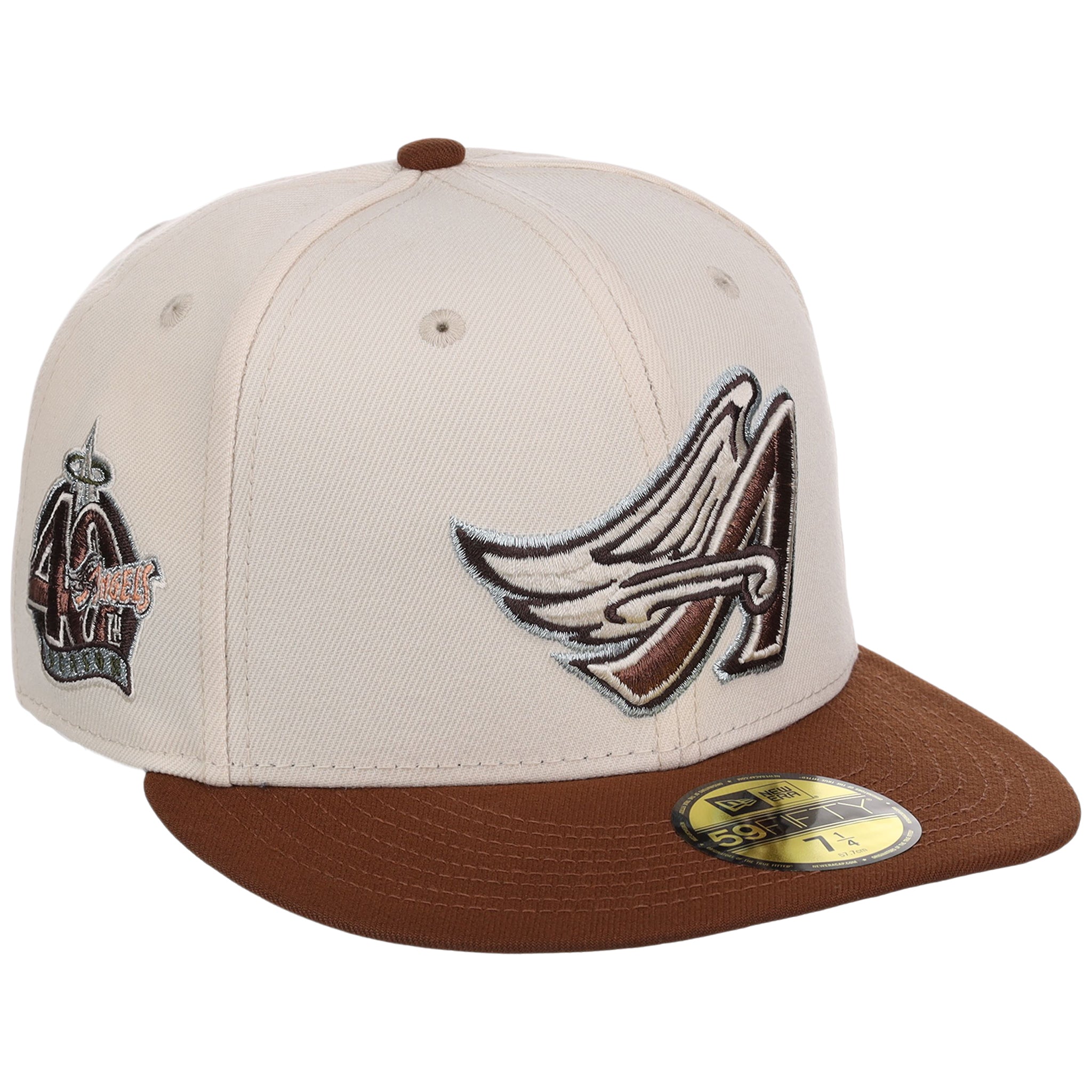 Anaheim Angels MLB Auburn Cream New Era 59FIFTY – Lids HD