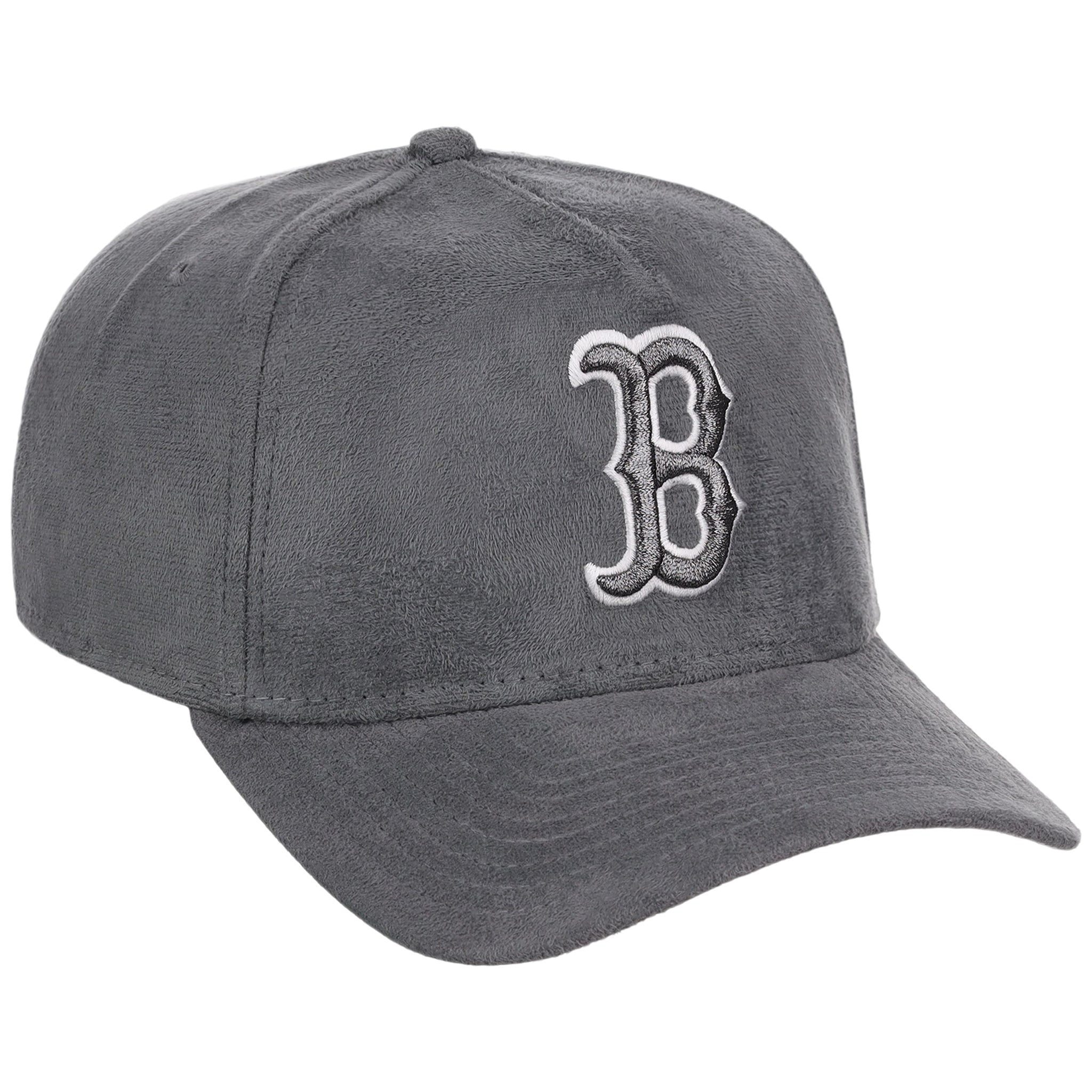 Boston Red Sox MLB Gray x Suede FASHION CORE New Era 9FORTY A