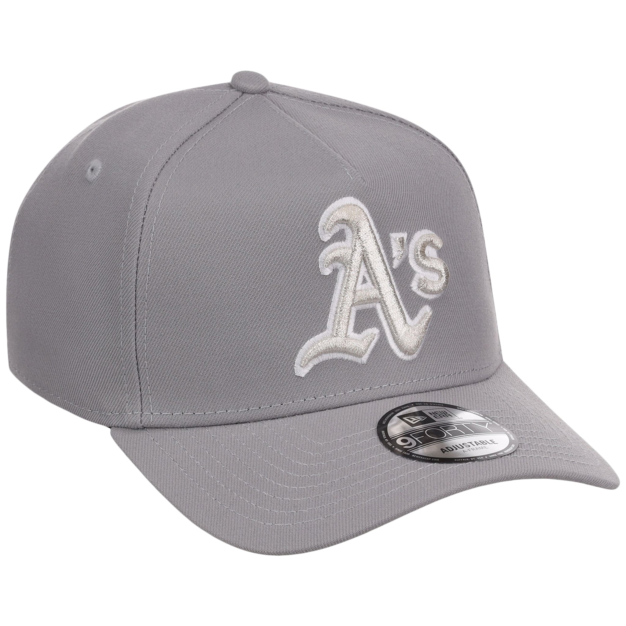 Oakland Athletics MLB Gray x White FASHION CORE New Era 9FORTY A