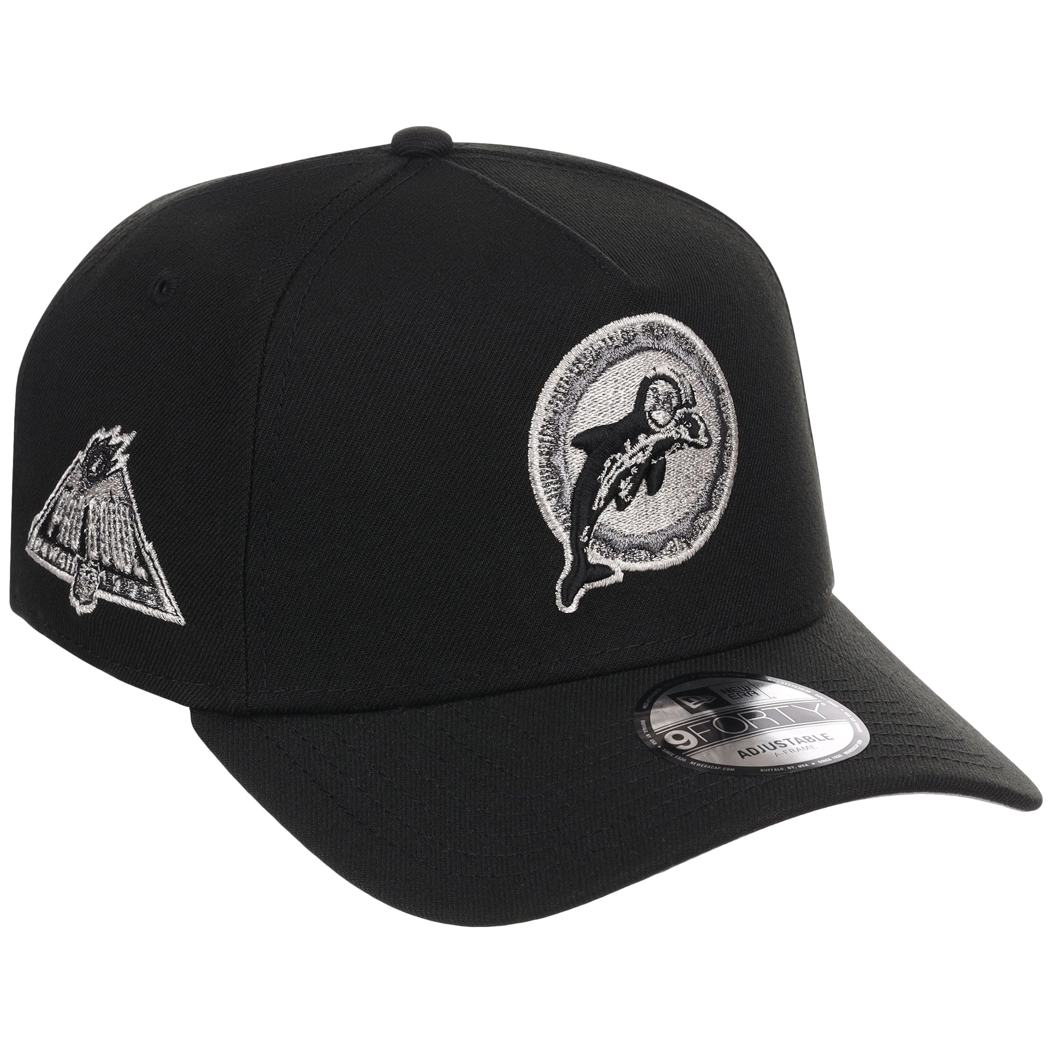 Miami Dolphins NFL Liquid Titanium New Era 9FORTY – LidsHatDrop