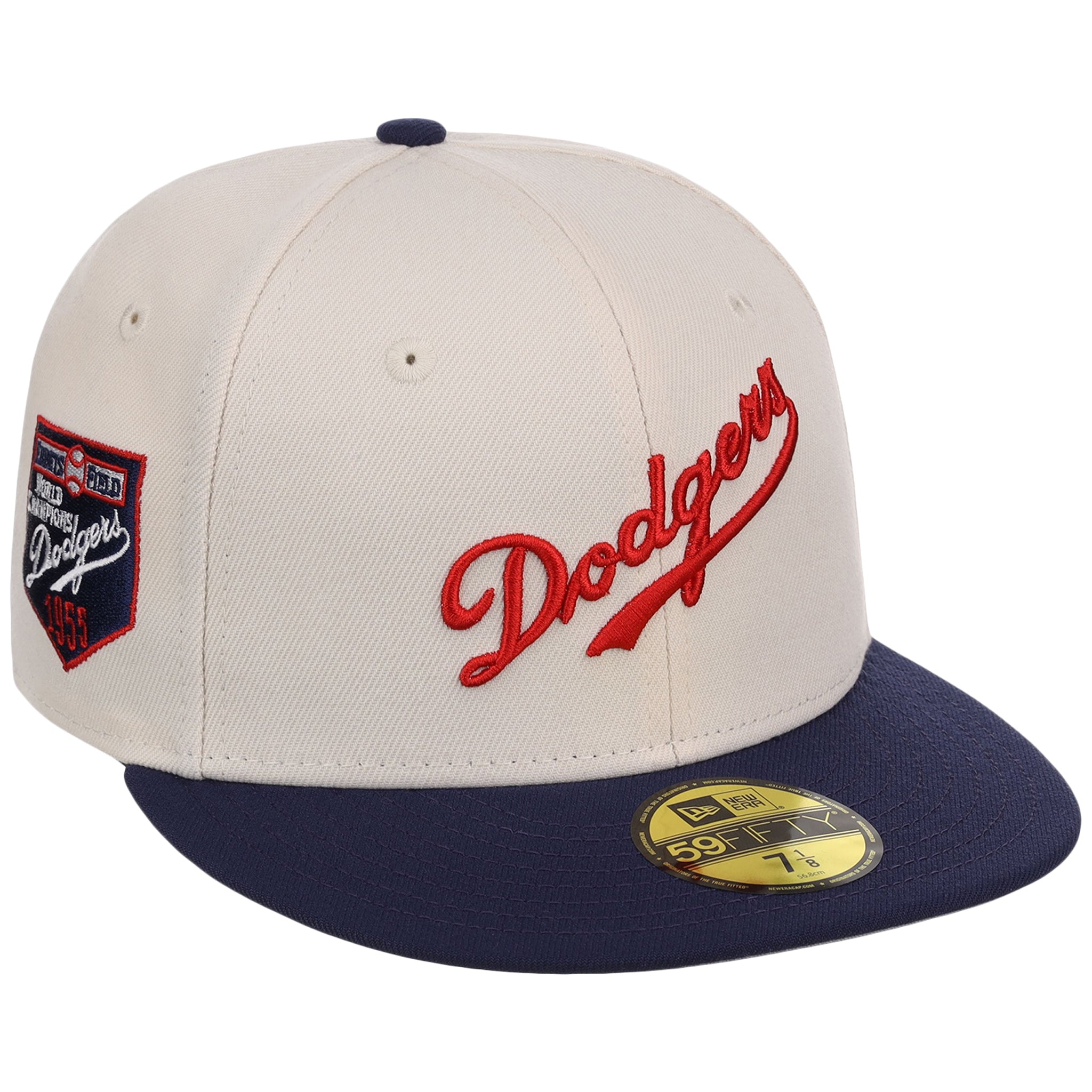 Los Angeles Dodgers Script (Cream/Navy) Lids HD LA Pack