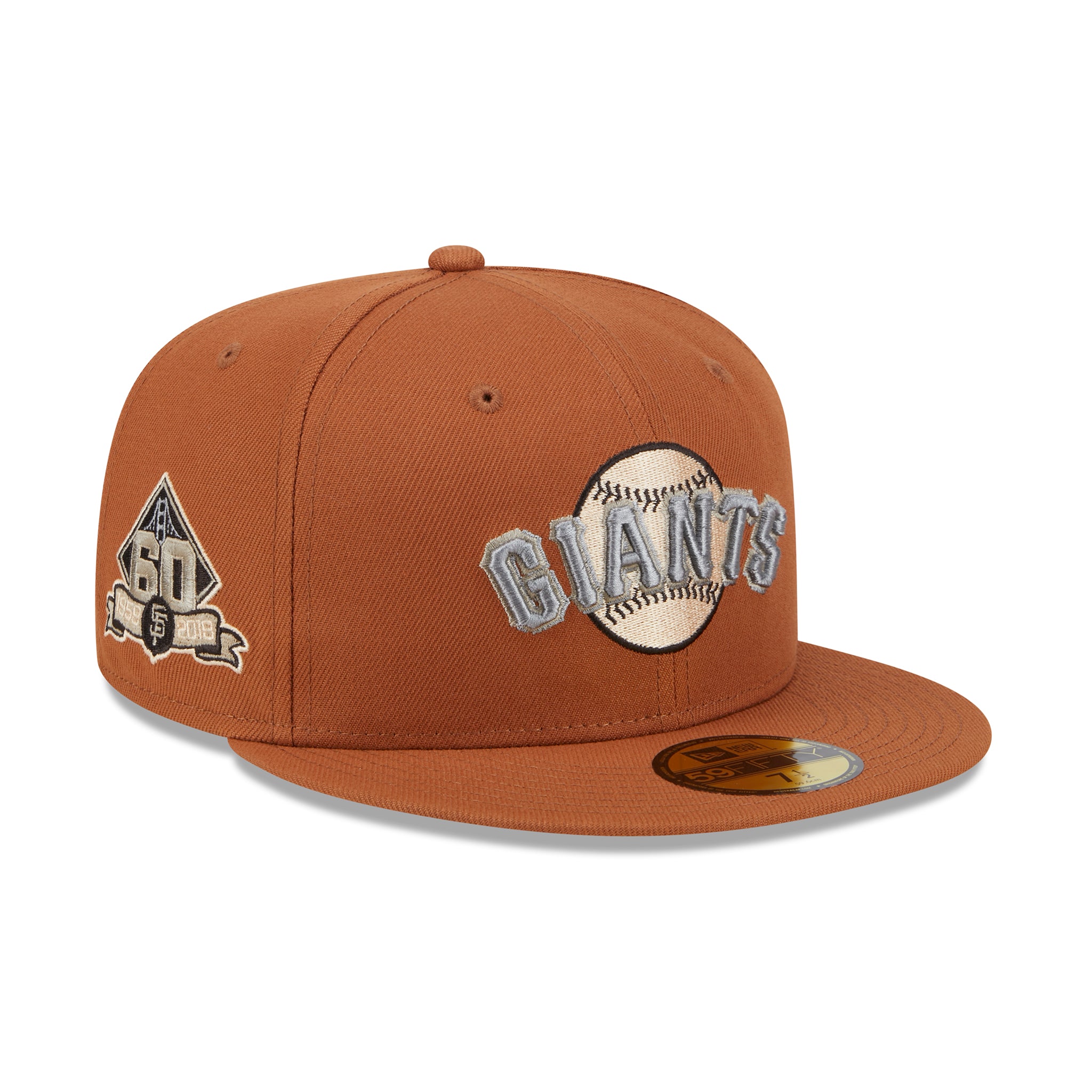 San Francisco Giants MLB Silver Fox 59FIFTY – LidsHatDrop
