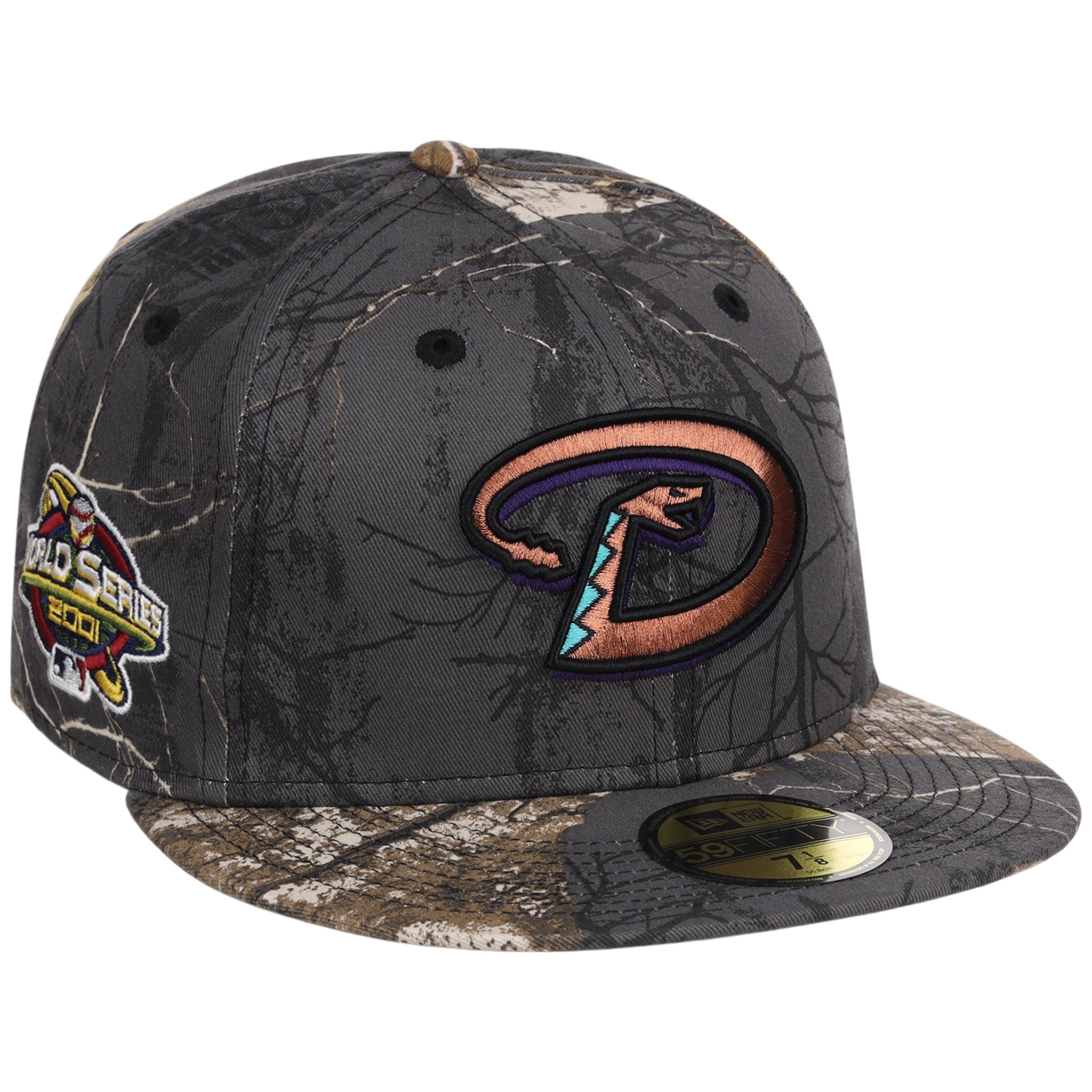 Arizona Diamondbacks MLB Black Realtree New Era 59FIFTY – LidsHatDrop