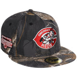 Cincinnati Reds MLB Black Realtree New Era 59FIFTY