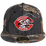 Cincinnati Reds MLB Black Realtree New Era 59FIFTY