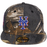 New York Mets MLB Black Realtree New Era 59FIFTY