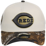 Cincinnati Reds MLB Black Realtree Chrome New Era 9FORTY