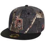 Detroit Tigers MLB Black Realtree 2-TONE Black & Copper New Era 59FIFTY