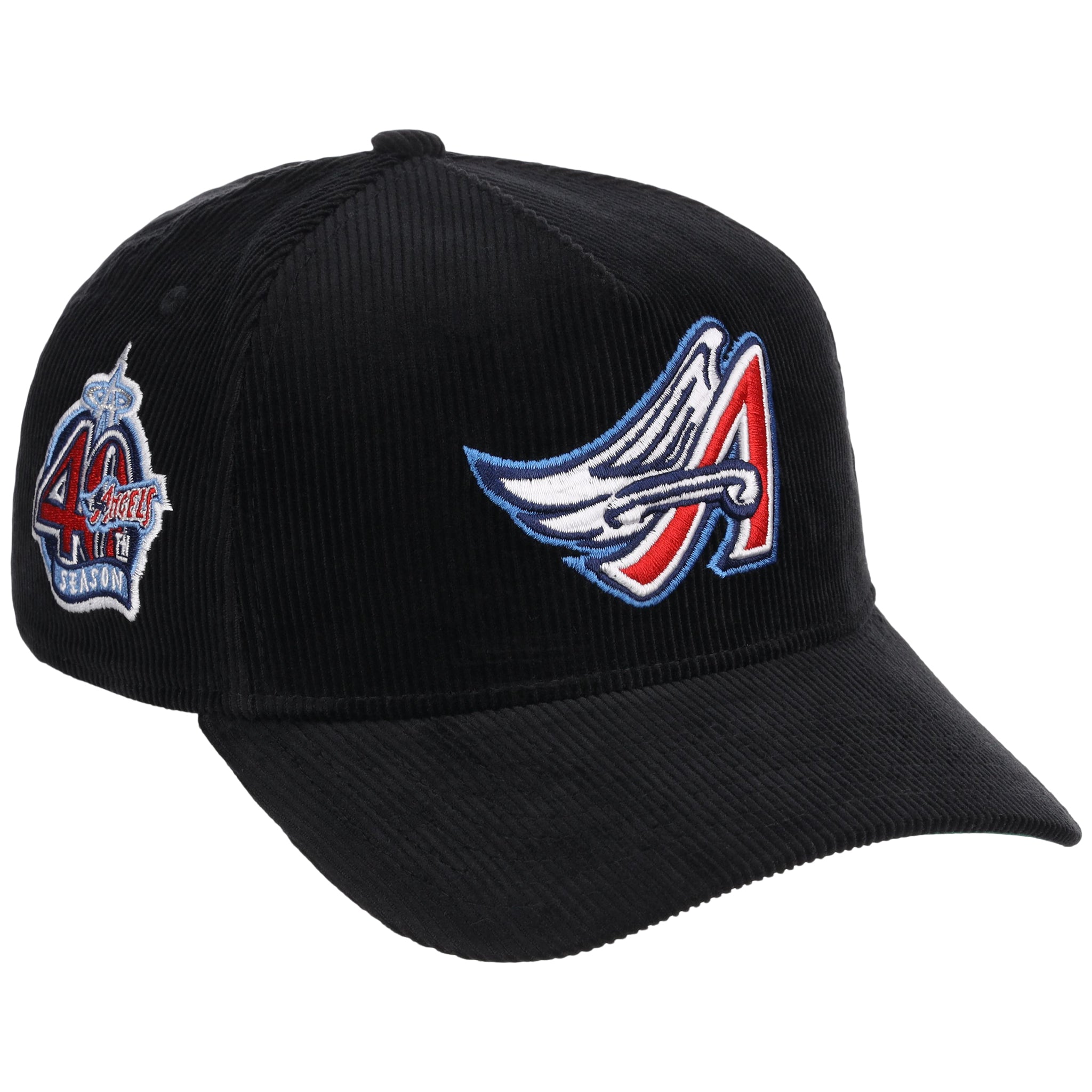 Anaheim Angels MLB Black Cord New Era 9FORTY – LidsHatDrop