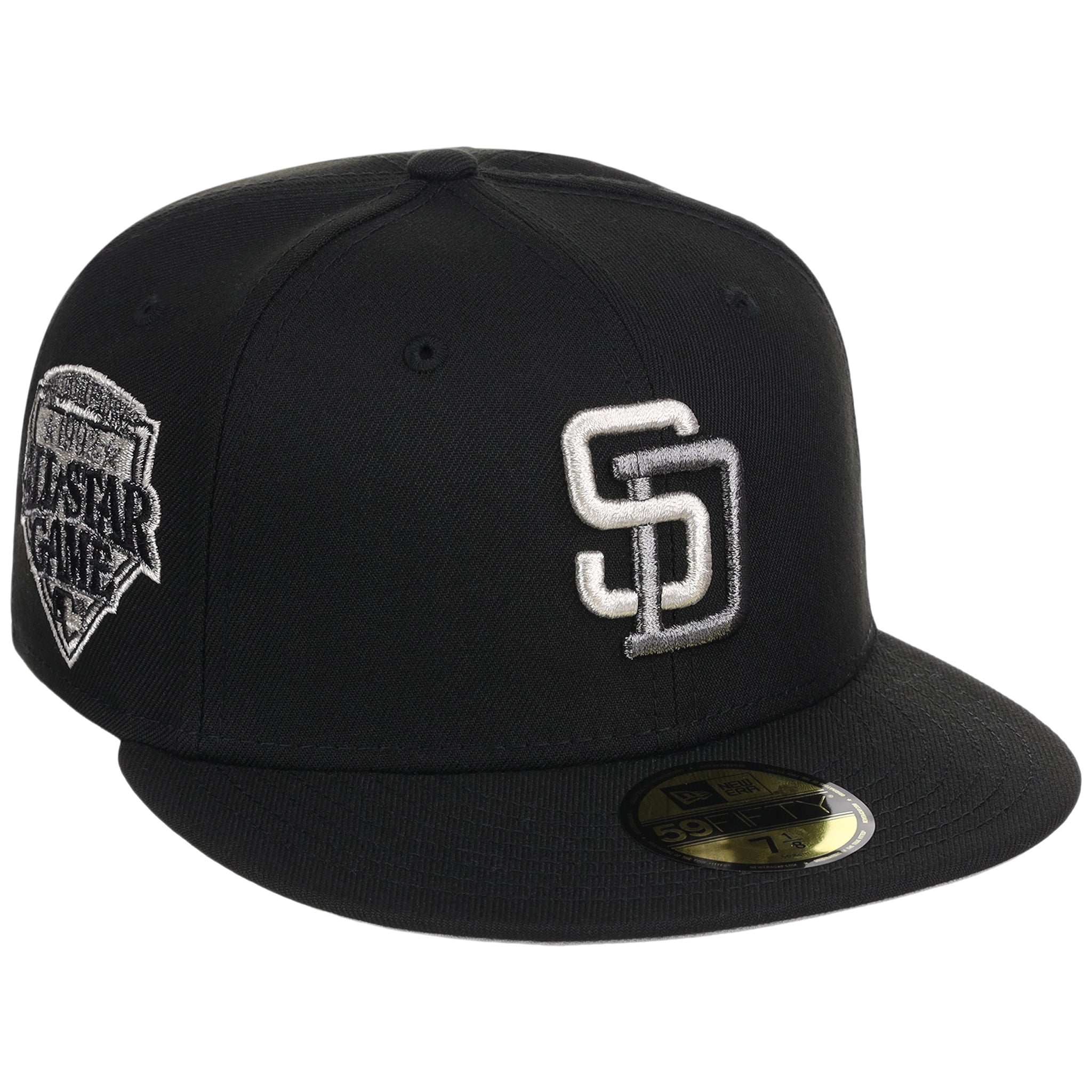 San Diego Padres MLB Liquid Titanium New Era 59FIFTY – LidsHatDrop