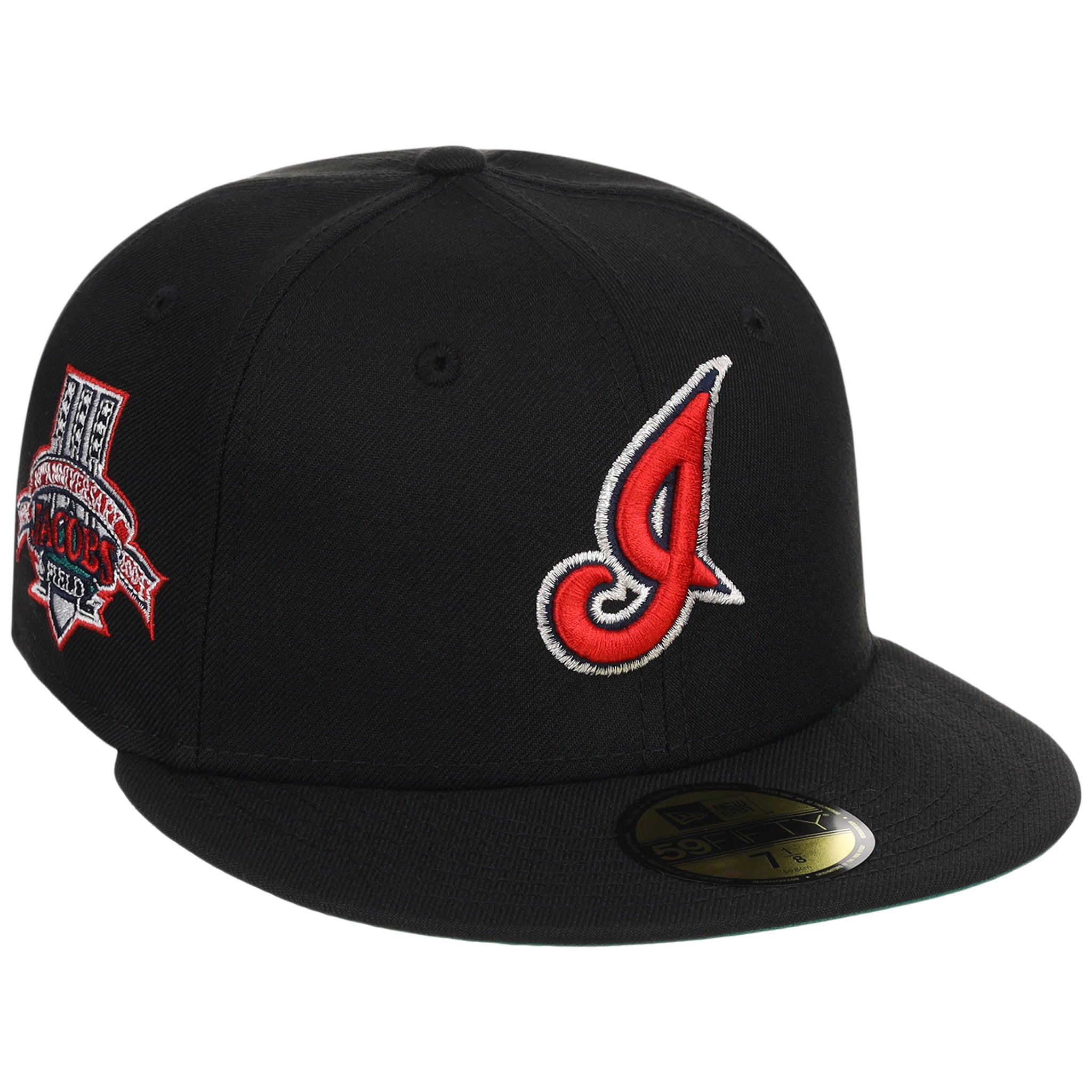 Cleveland Indians MLB Black Dome New Era 59FIFTY – LidsHatDrop