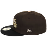 Atlanta Braves High Frequency Funk New Era 59FIFTY Walnut/Black