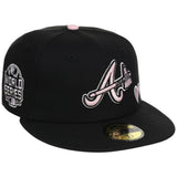 Atlanta Braves High Frequency Funk New Era 59FIFTY Black/Pink