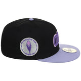 Atlanta Braves High Frequency Funk New Era 59FIFTY Black/Lavender
