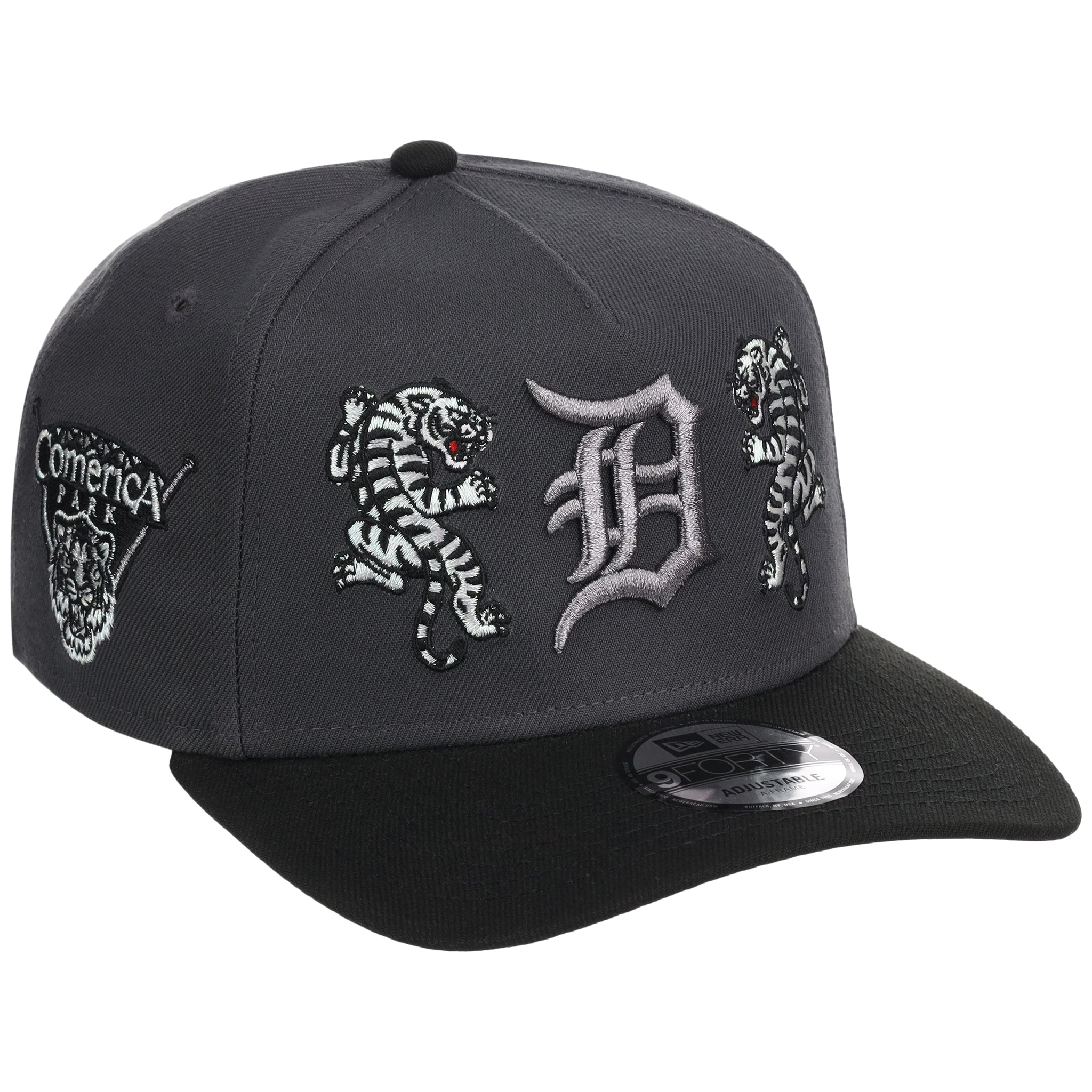 Detroit Tigers Detroit Crown the City 'Double Tiger' - Graphite