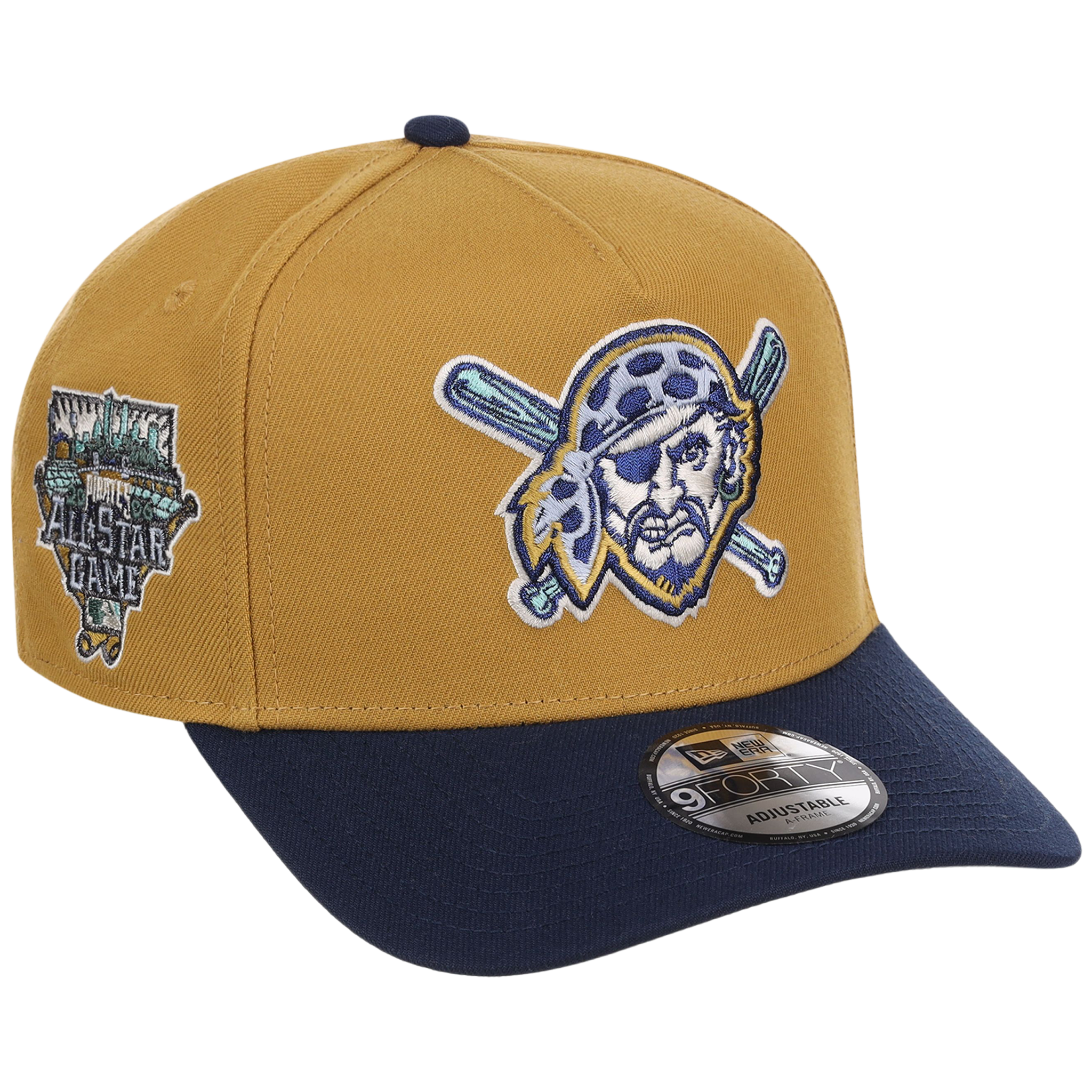 Pittsburgh Pirates MLB Dusted Navy New Era 9FORTY – LidsHatDrop