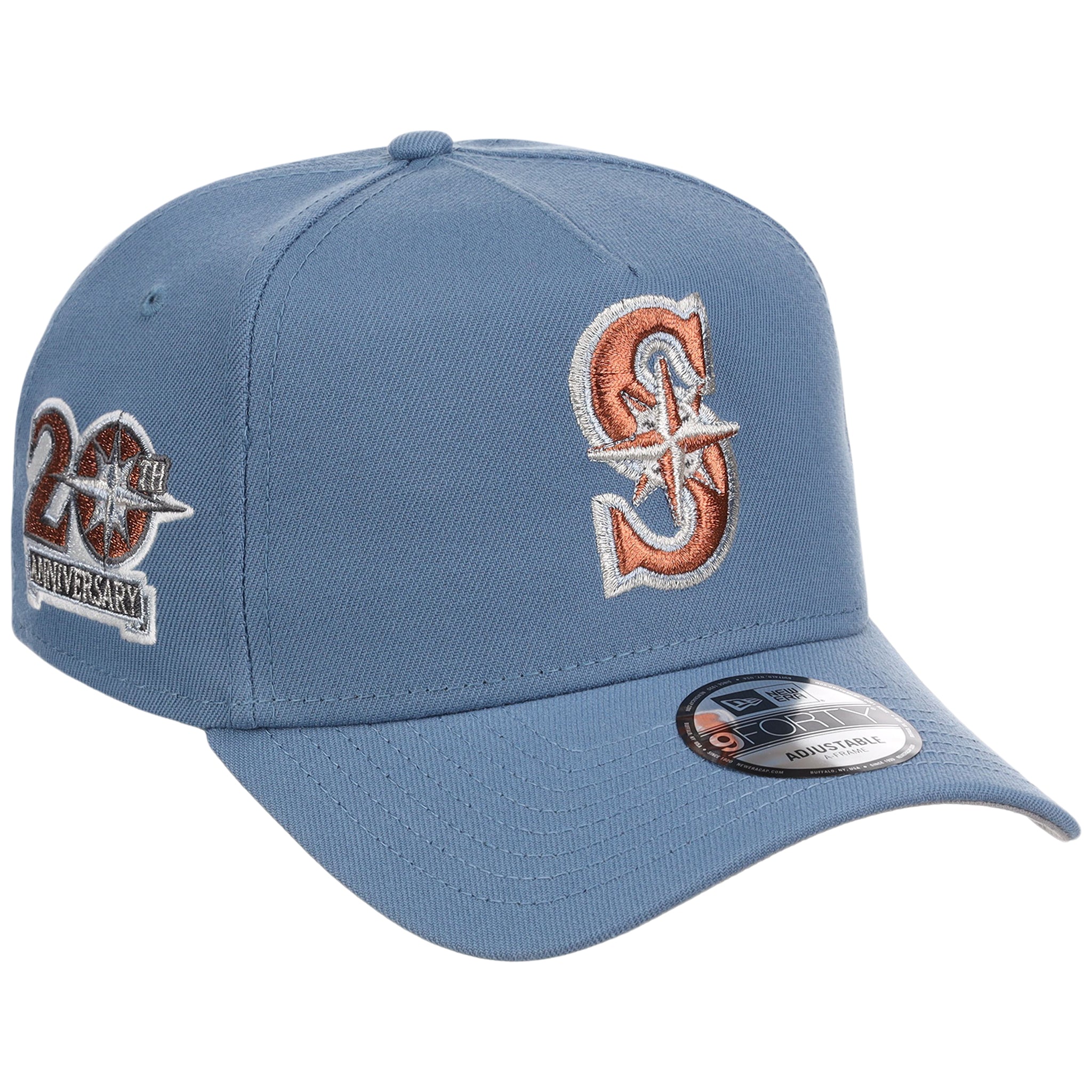 Seattle Mariners MLB Faded Blue New Era 9FORTY – LidsHatDrop