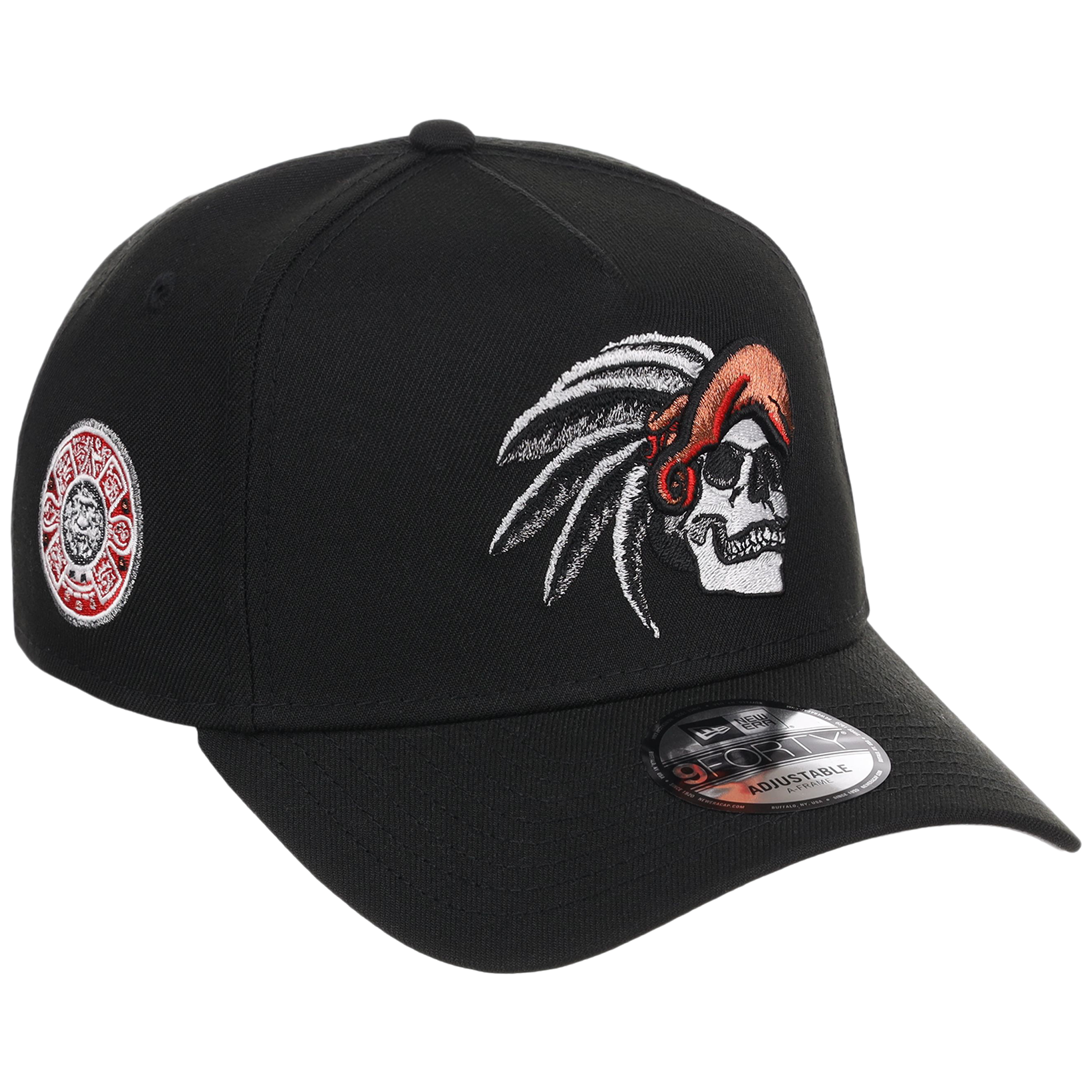 Crown the City: Mexico City - Aztec Head New Era 9FORTY (Black