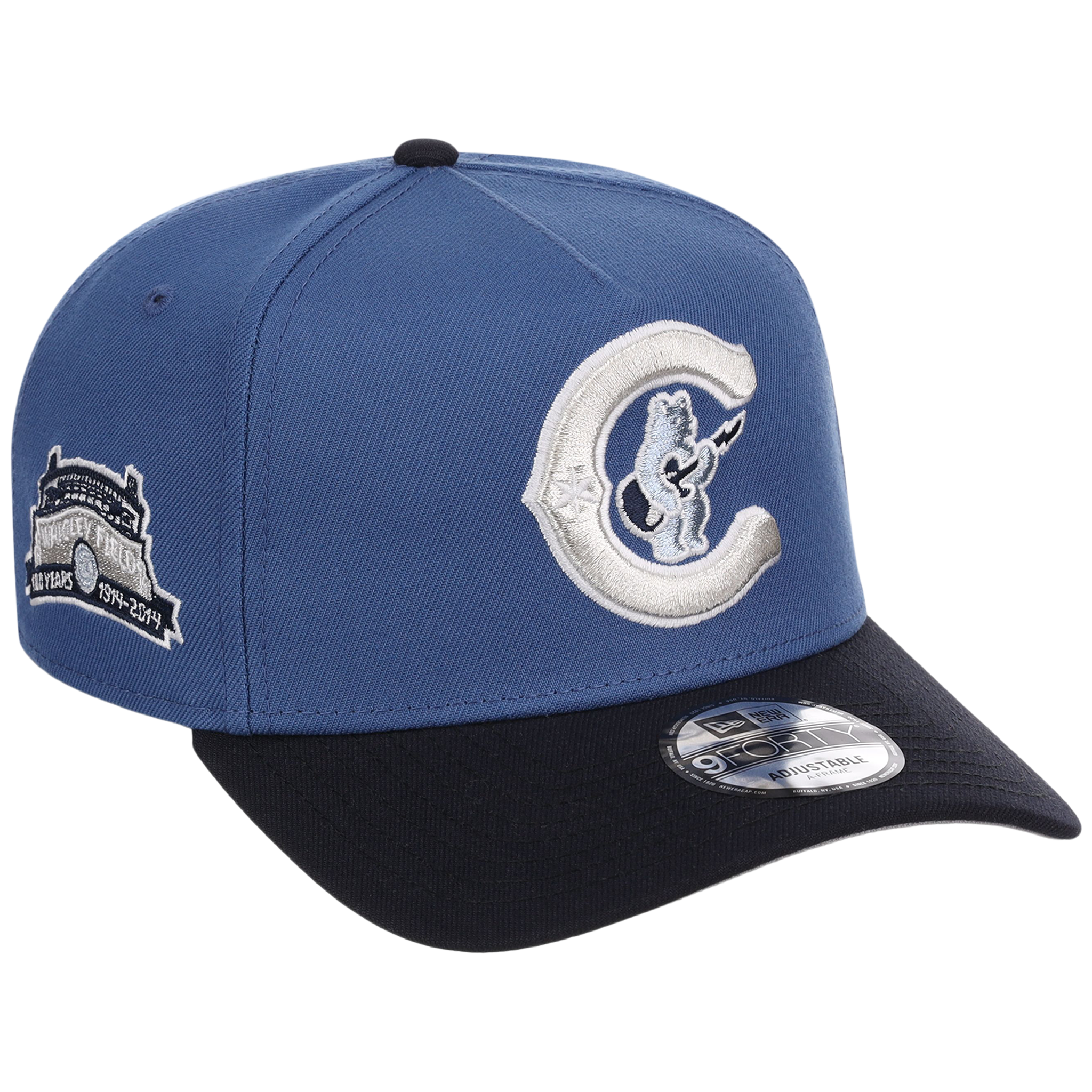 Chicago Cubs MLB Indigo Navy New Era 9FORTY – LidsHatDrop