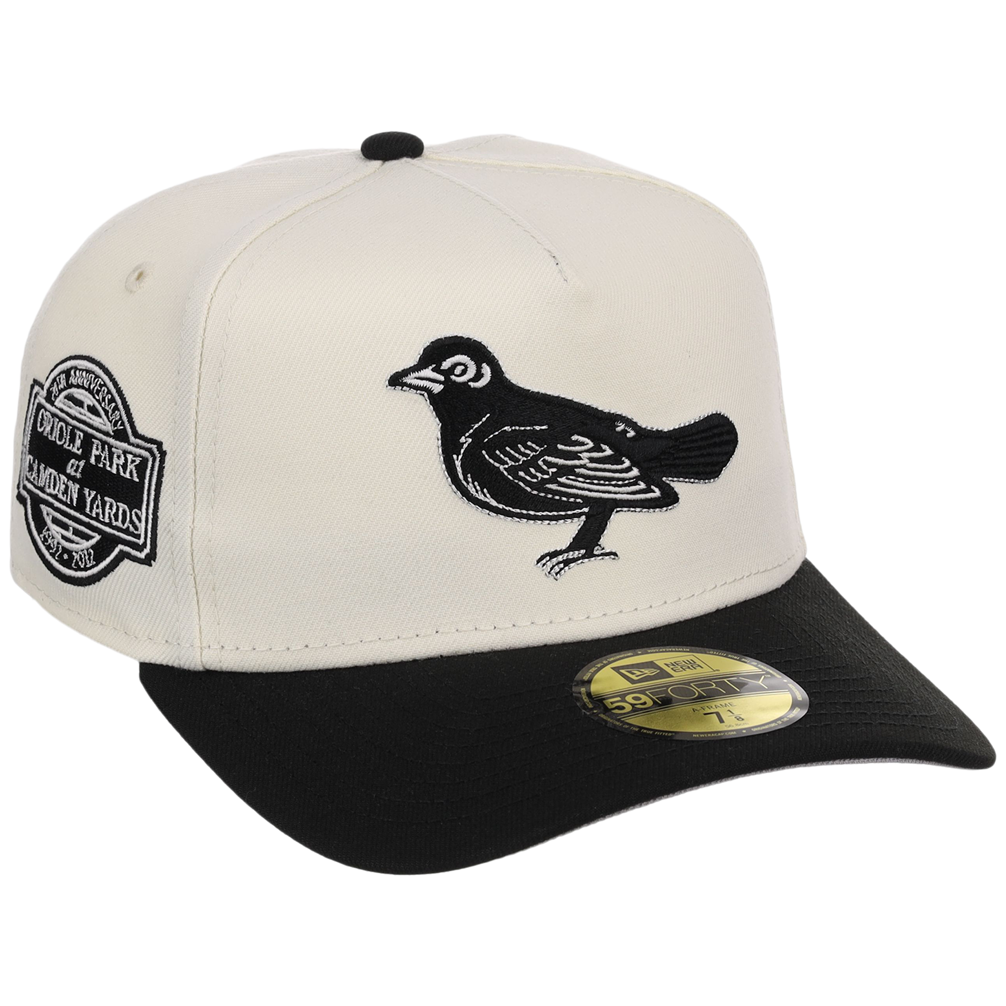Baltimore Orioles MLB Chrome Noir New Era 59FORTY – LidsHatDrop