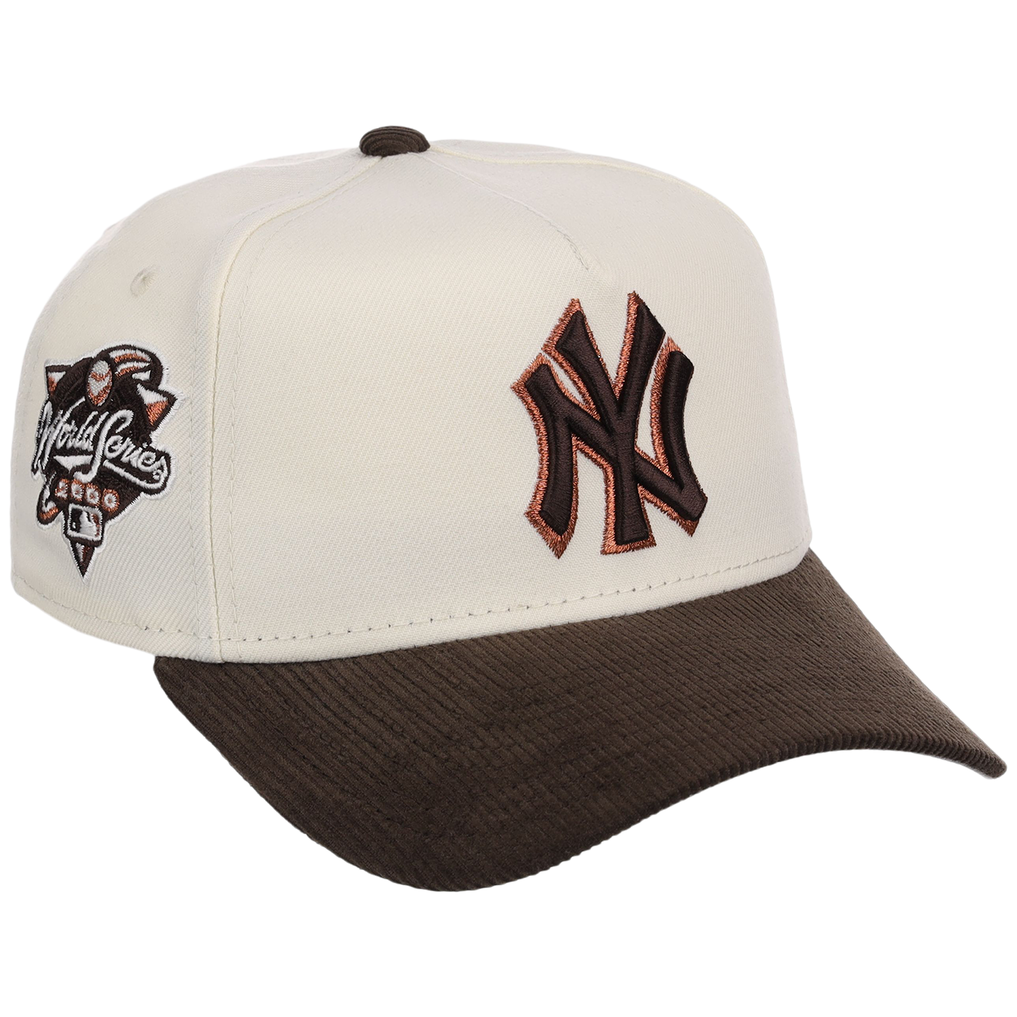 New York Yankees MLB Chrome Walnut Cord New Era 59FORTY – Lids HD