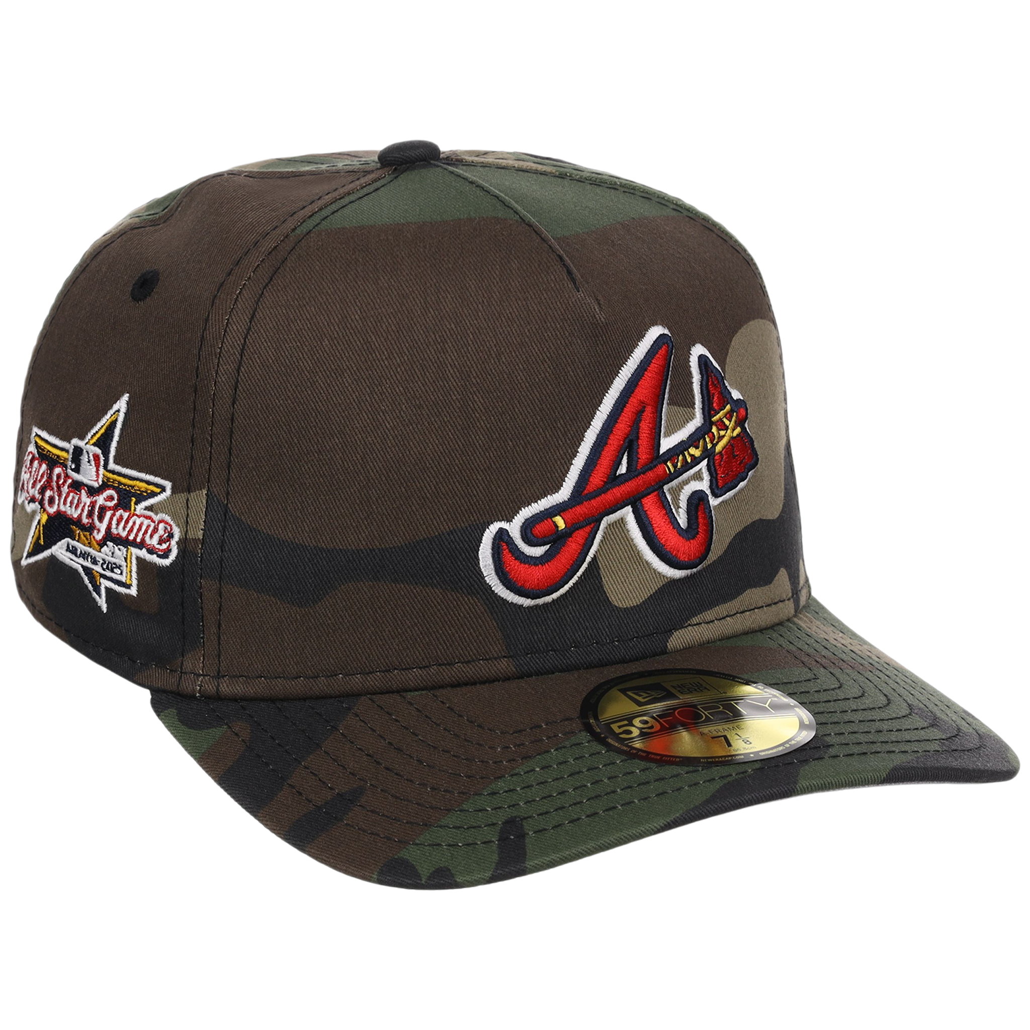 Atlanta Braves MLB Tactical Woodland New Era 59FORTY – LidsHatDrop