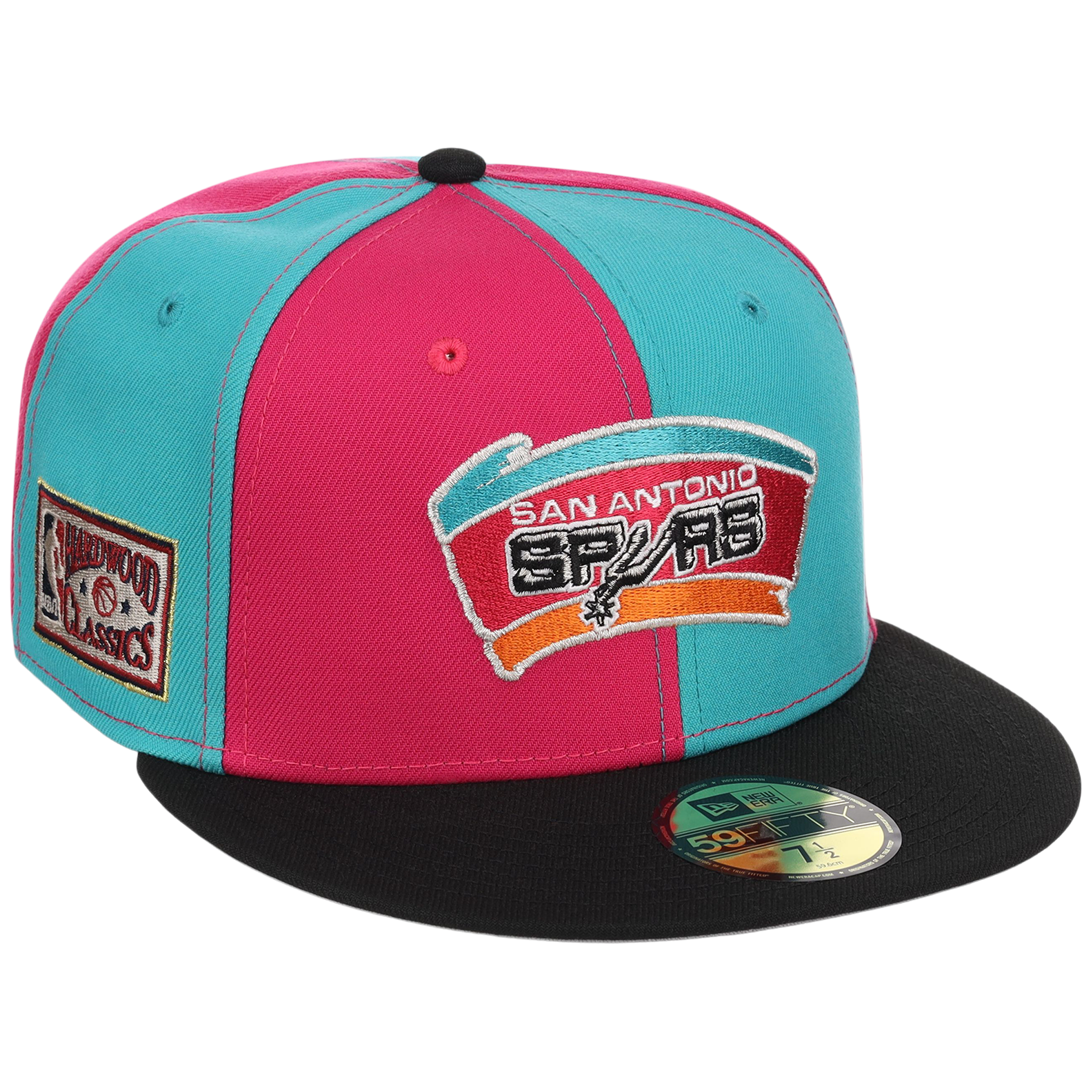 San Antonio Spurs NBA Pinwheel 2.0 New Era 59FIFTY – LidsHatDrop