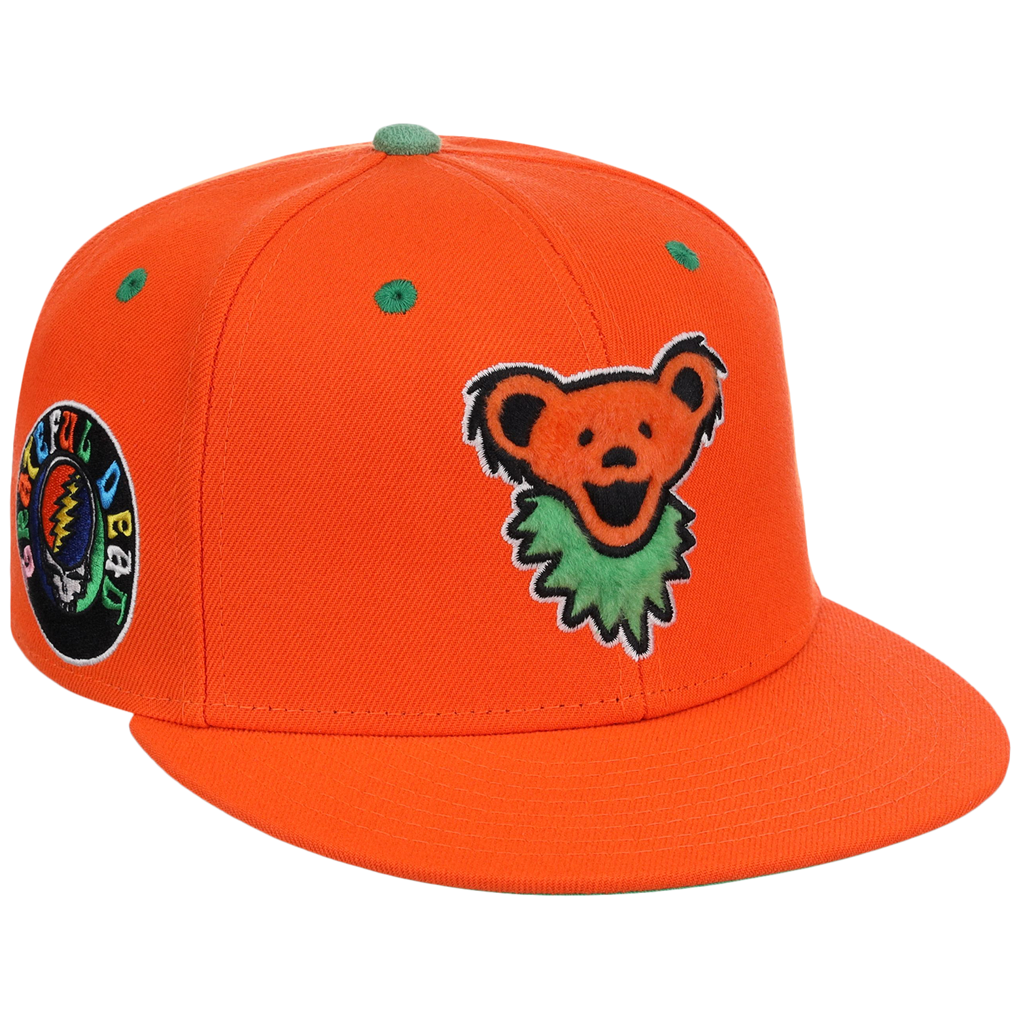 Orange Bear Fitted - 2026 Grateful Dead Collection – LidsHatDrop