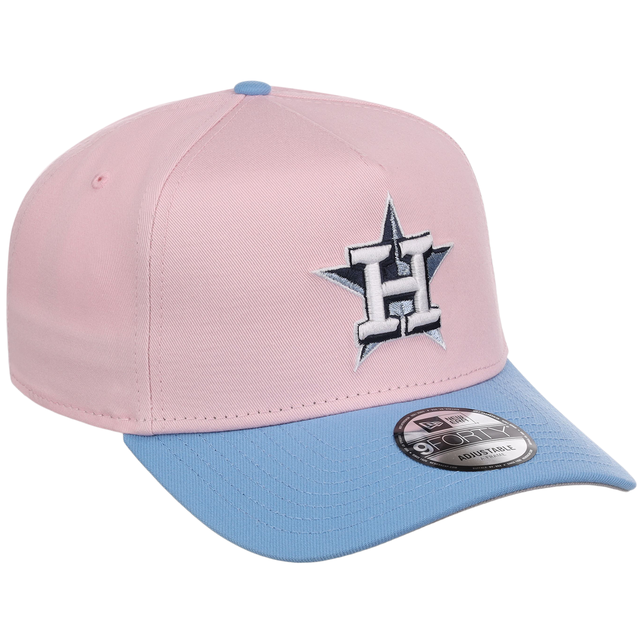 Houston Astros MLB Pink x Sky FASHION CORE New Era 9FORTY A-Frame
