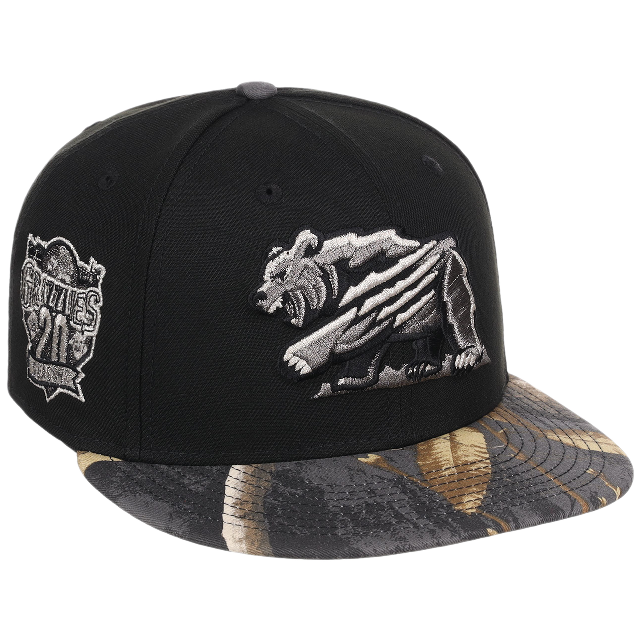 Fresno Grizzlies MiLB Black Realtree Metallics New Era 59FIFTY