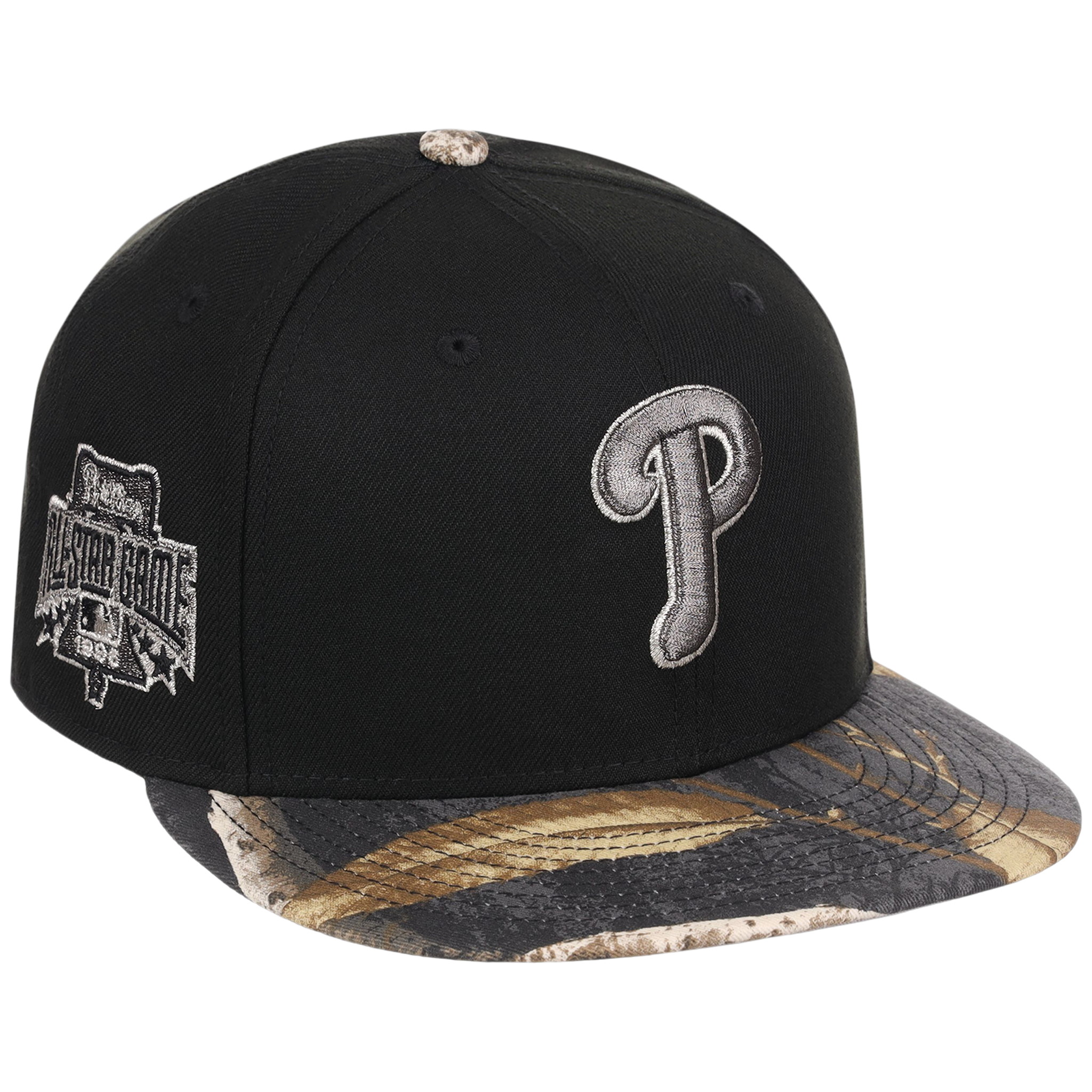 Philadelphia Phillies MLB Black Realtree Metallics New Era 59FIFTY