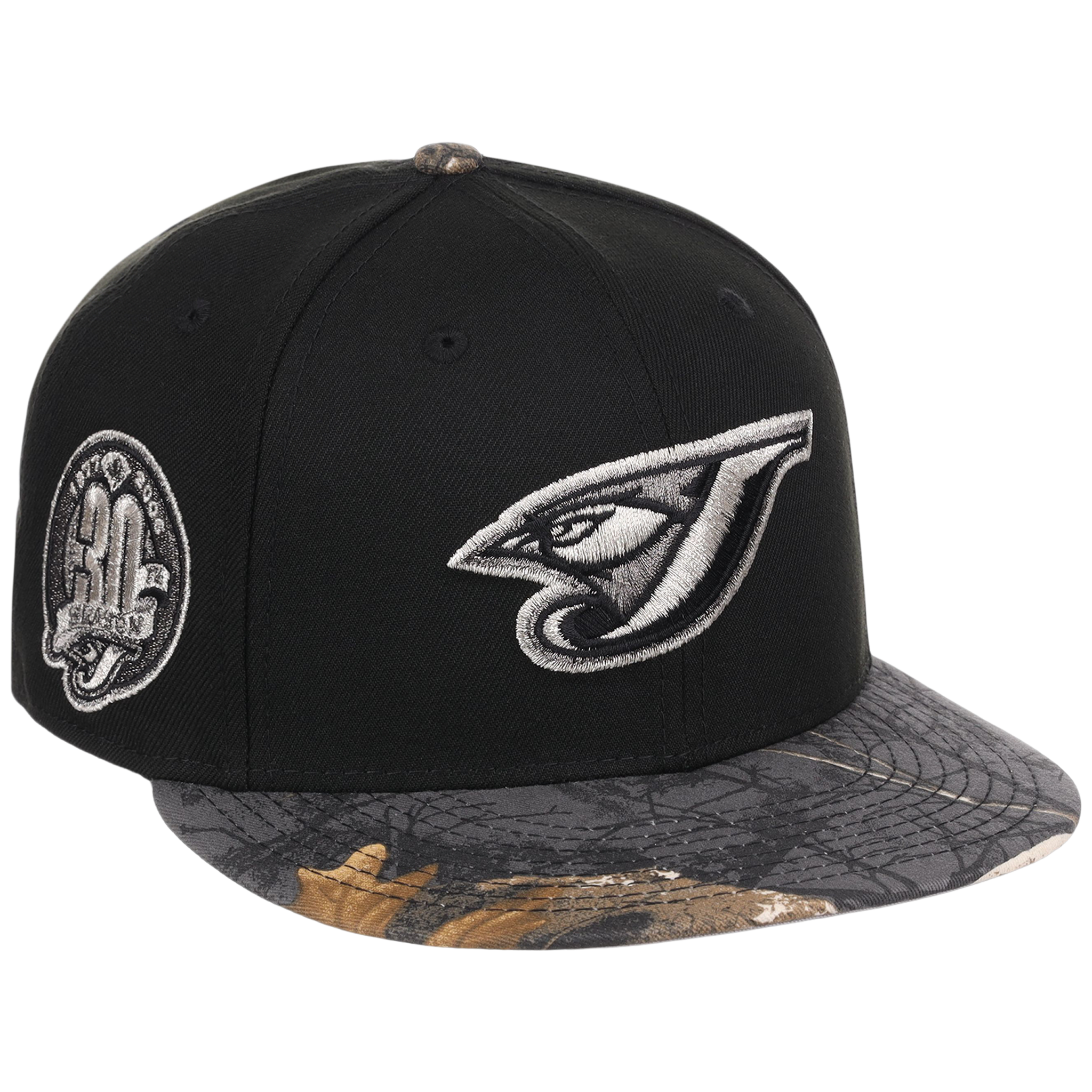 Toronto Blue Jays MLB Black Realtree Metallics New Era 59FIFTY