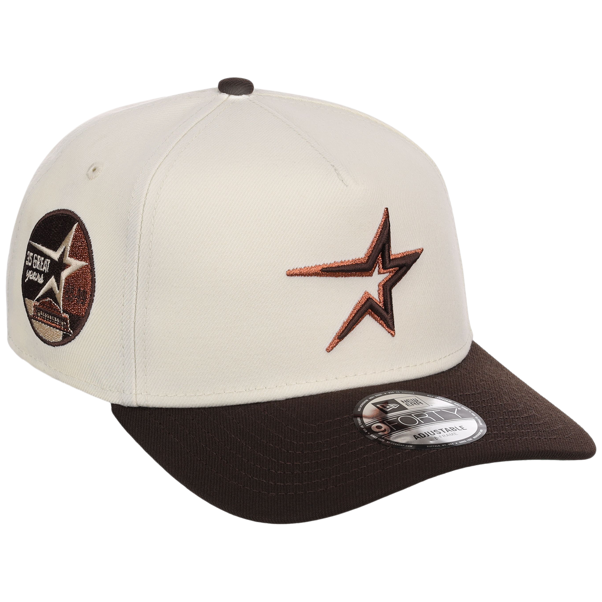 Houston Astros MLB Walnut Reserve New Era 9FORTY A-Frame – Lids HD