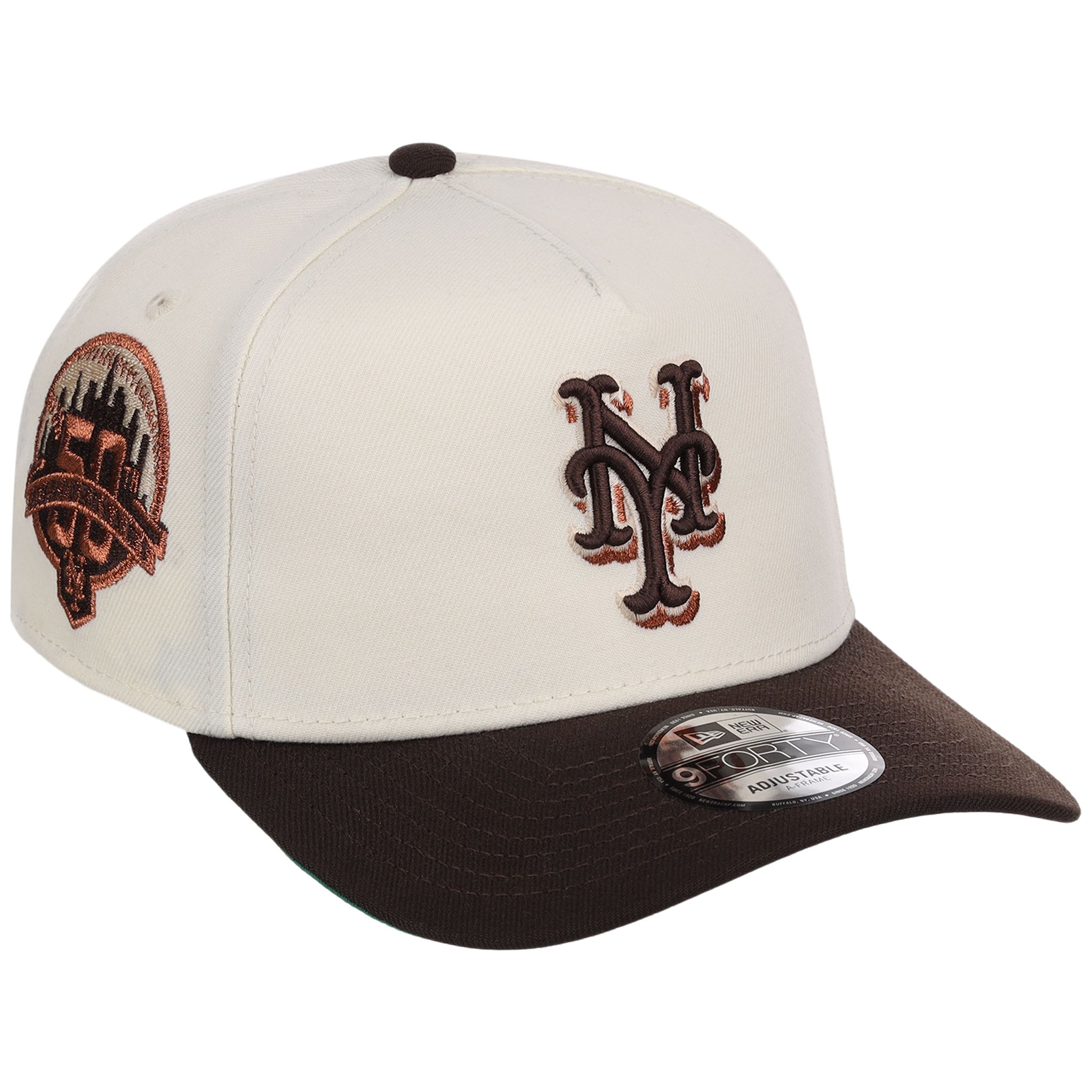 New York Mets MLB Walnut Reserve New Era 9FORTY A-Frame – Lids HD