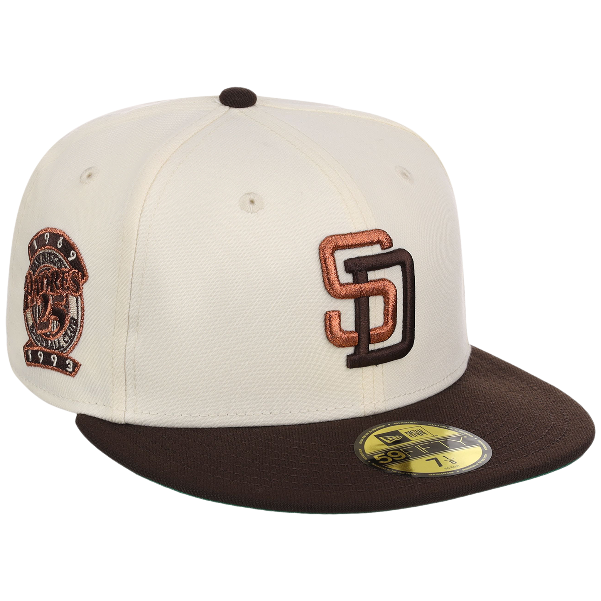San Diego Padres SD Infusion Walnut Reserve New Era 59FIFTY – Lids HD