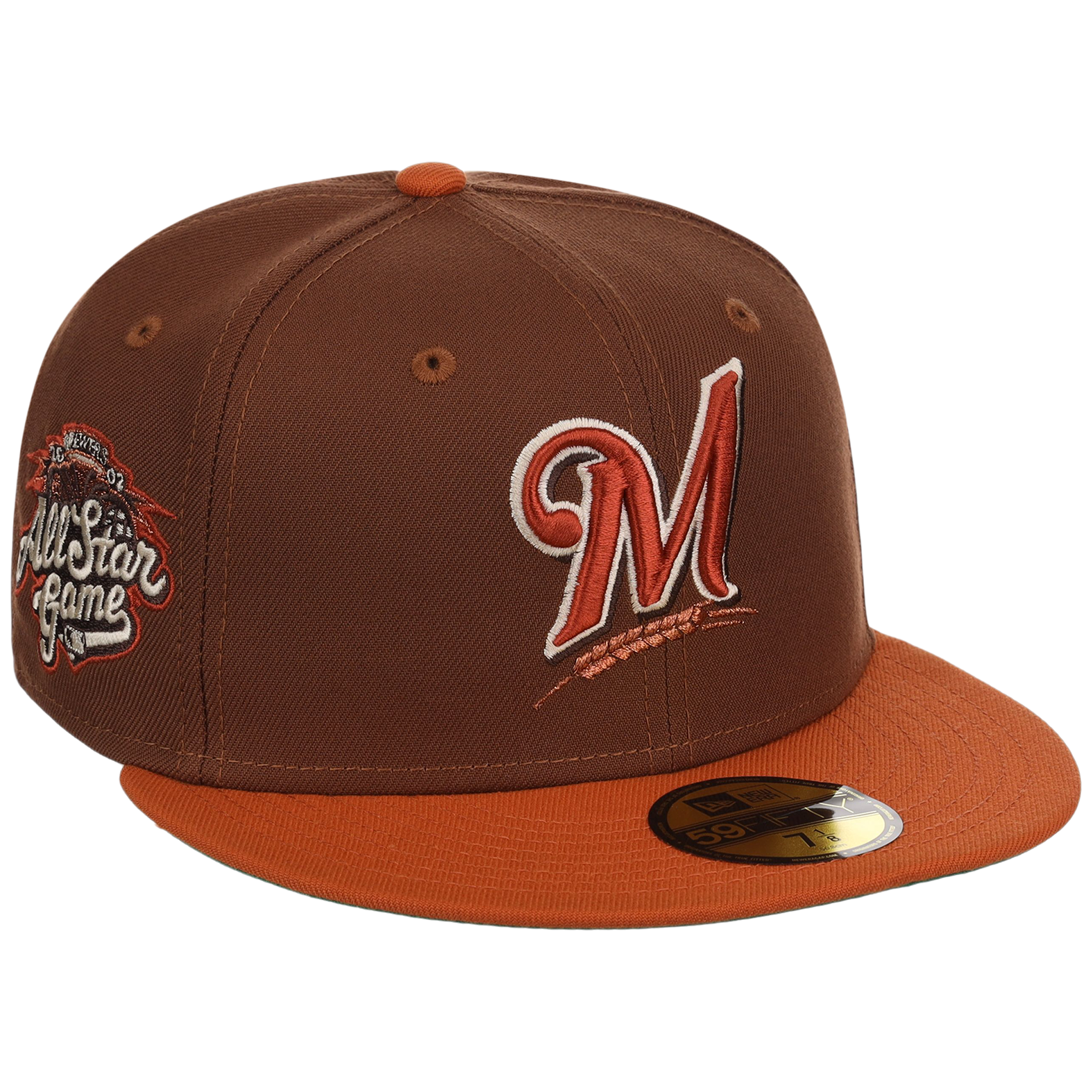 Milwaukee Brewers MLB Copper Harvest New Era 59FIFTY – Lids HD