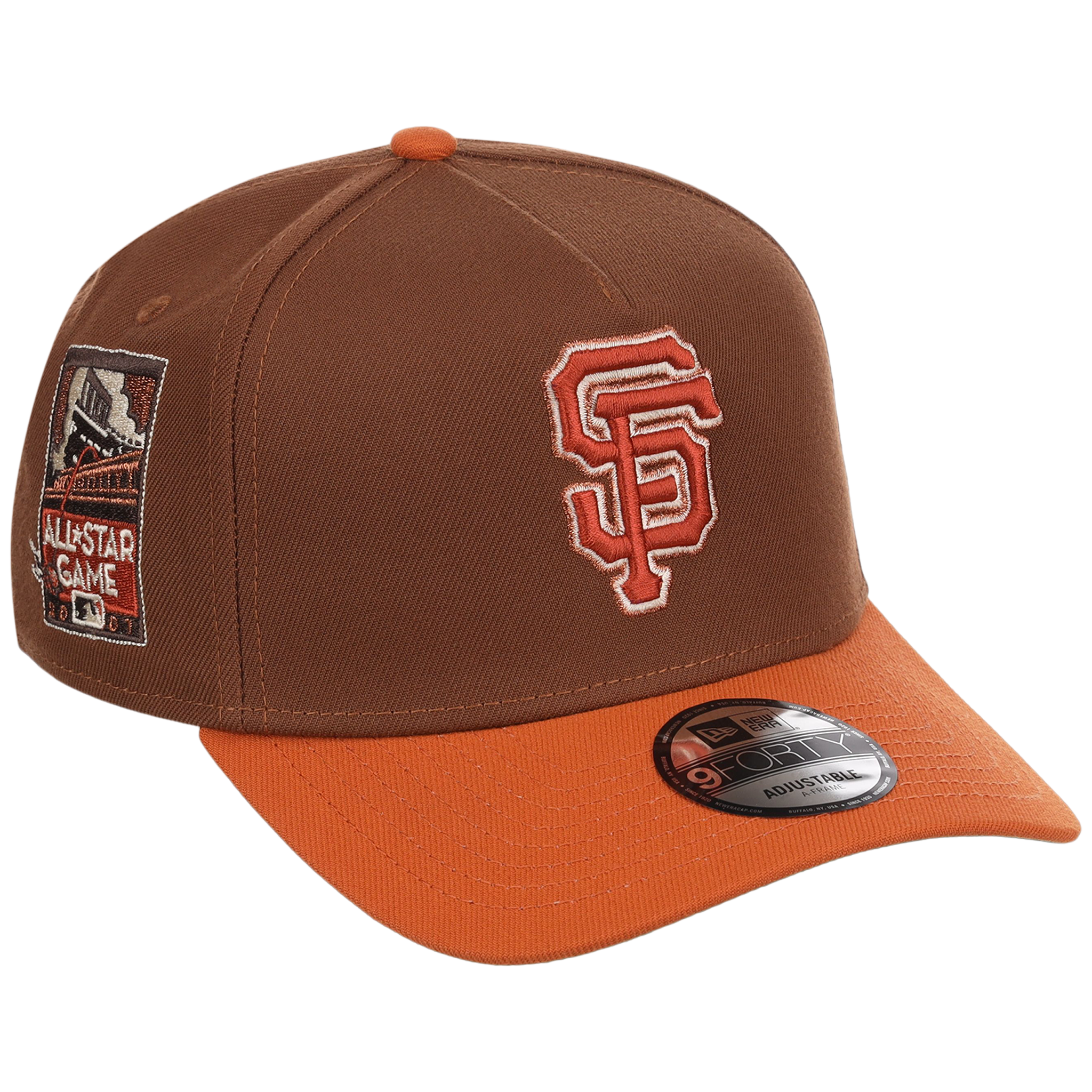 San Francisco Giants MLB Copper Harvest New Era 9FORTY A-Frame