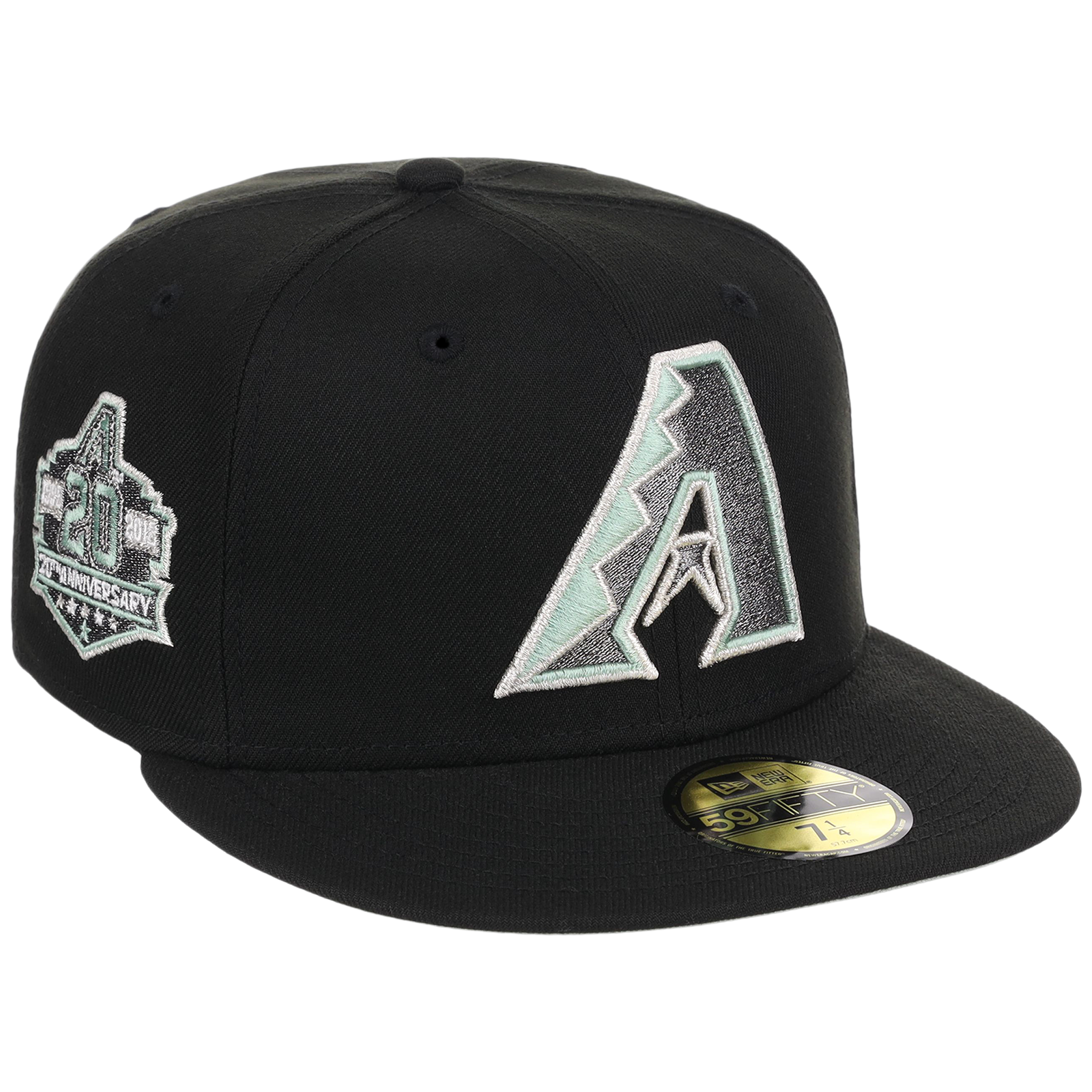 New Era 59FIFTY dollar ブラック ホワイト 7 3/4 Arizona Diamondbacks Infusion New Era 59FIFTY - Alpine Snow (Black