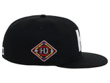 Lids Hat Drop Branded HD Fitted Cap - Black/Black/Grey