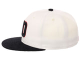 Lids Hat Drop Branded HD Fitted Cap - Ivory/Black/Grey