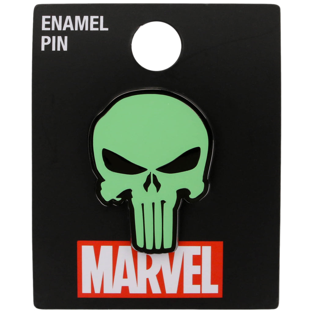The Punisher Glow Skull Pin