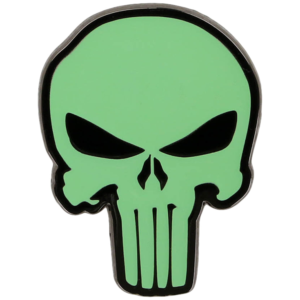 The Punisher Glow Skull Pin