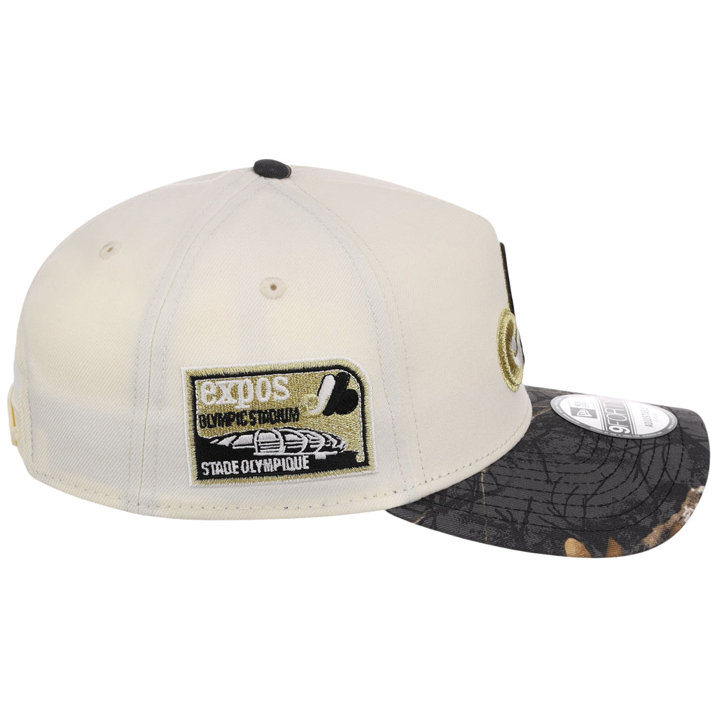 Montreal Expos MLB Black Realtree Chrome New Era 9FORTY