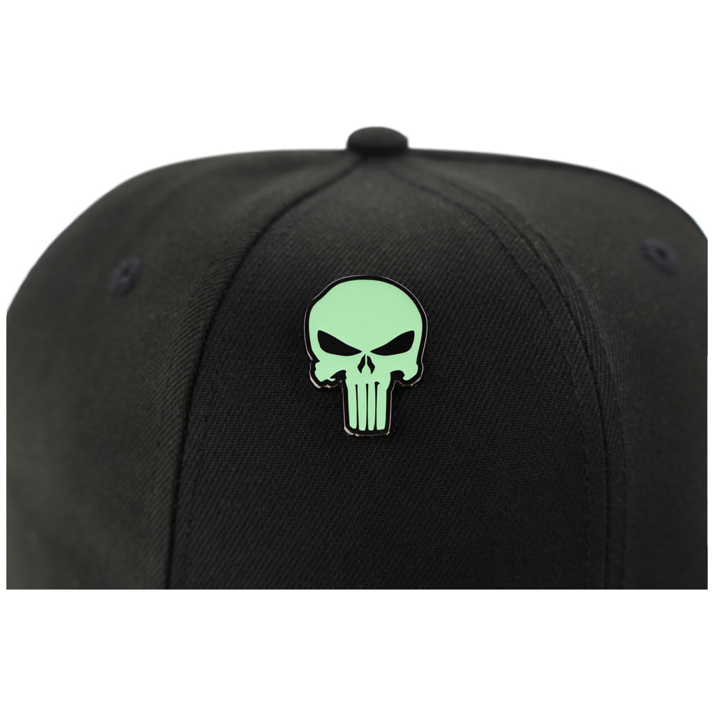 The Punisher Glow Skull Pin