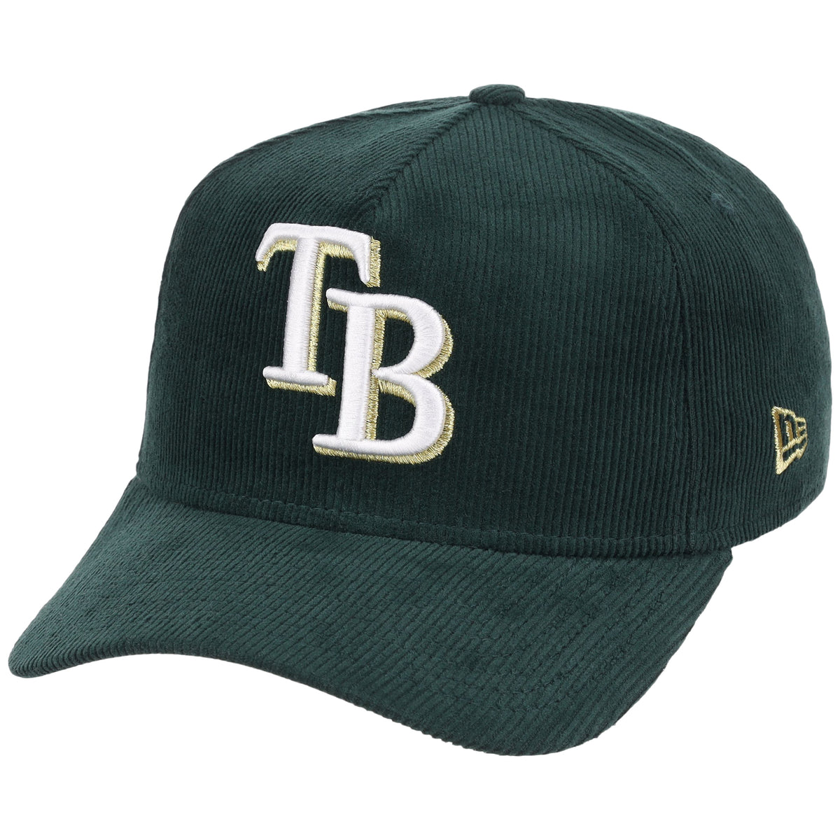 Tampa Bay Rays MLB Dark Green Cord FASHION CORE New Era 9FORTY A-Frame