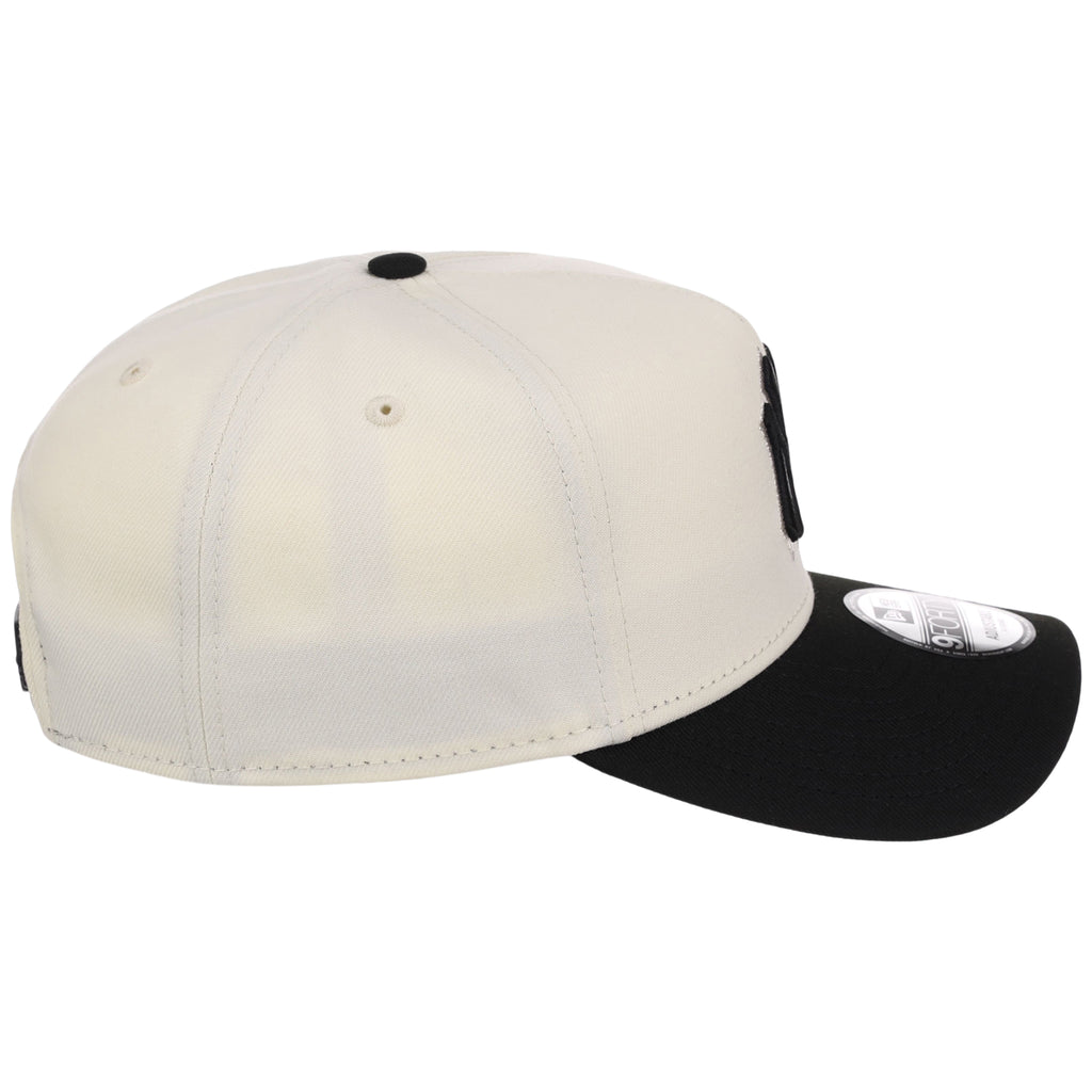 New York Yankees MLB Chrome x Black FASHION CORE New Era 9FORTY A-Frame