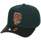 San Francisco Giants MLB Dark Green x Black FASHION CORE New Era 9FORTY A-Frame