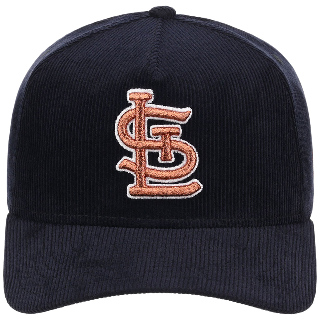 St. Louis Cardinals MLB Navy Cord FASHION CORE New Era 9FORTY A-Frame