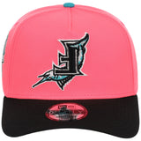Florida Marlins MLB Flipmode 2.0 New Era 9FORTY A-Frame (Pink/Black/Gray)