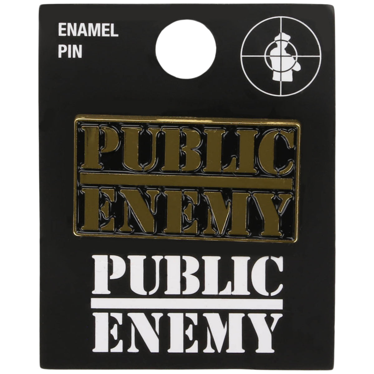 Public Enemy Public Enemy Wordmark Pin